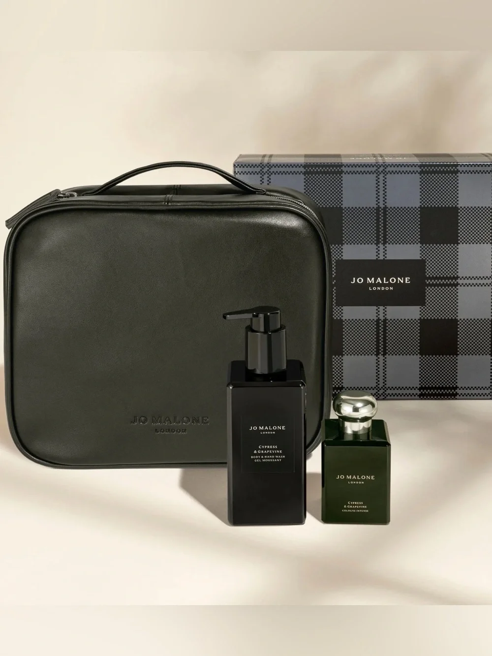 Jo Malone Cypress & Grapevine Grooming Gift Set, $225 value NIB Authentic